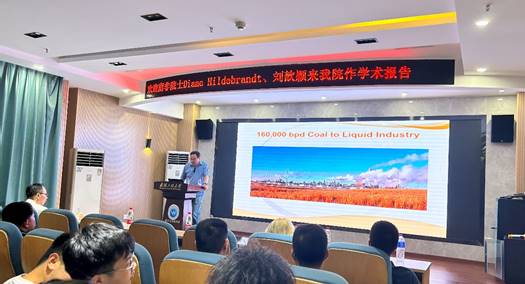 南非院士Diane Hildebrandt 、刘歆颖来我校做学术报告-武汉工程大学-化工与制药学院